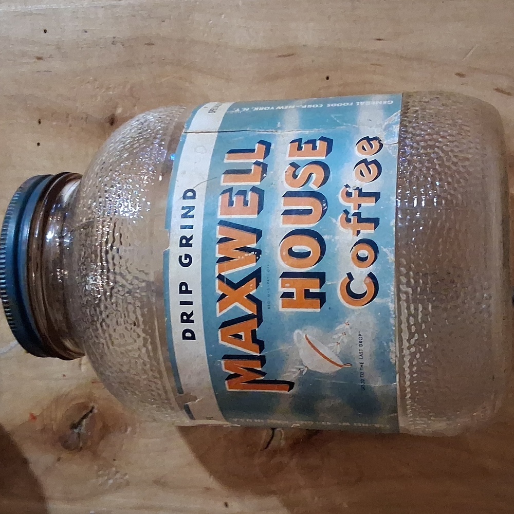 1940's Maxwell House Jar